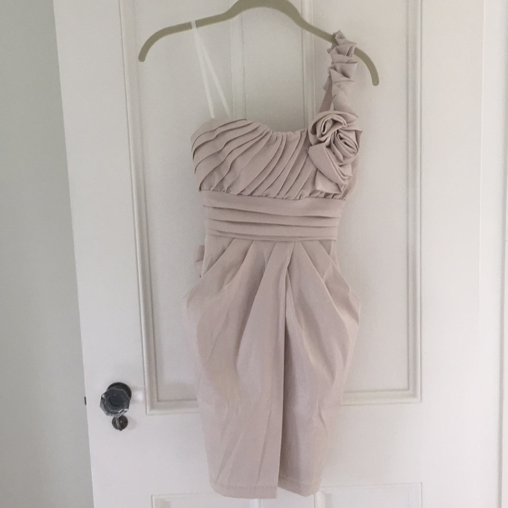 One Shouldered Formal Dress